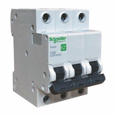 Автоматический выключатель 3P 63A C 4.5 kA Schneider ElectricEZ9F34363
