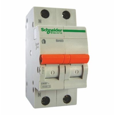 Автоматический выключатель ВА63 C 2Р 40А Schneider Electric 11217