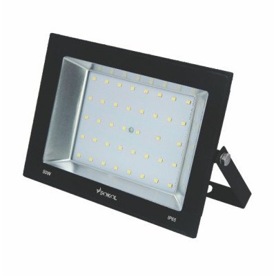 Прожектор LED-SLТ 50w 220В 3500lm 6500K Sokol алюминиевый корпус, закаленное стекло