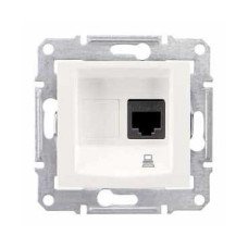 Розетка компьютерная RJ45 5e UTP слон Schneider Sedna SDN4300123