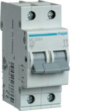 Автоматический выключатель MC232A 32А 2P C (6кА) Hager