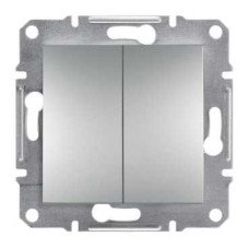 Выключатель проходной алюминий Schneider Asfora EPH0600161