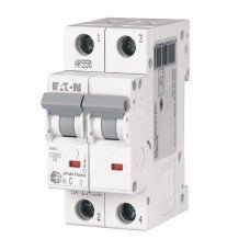 Автоматический выключатель двухполюсный HL C 2P 40A Eaton