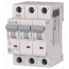 Автоматический выключатель трехполюсный HL C 3P 16A Eaton