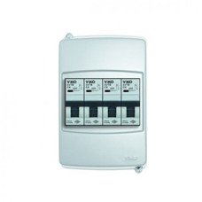 Щиток 3-4 авт наружный без дверец VIKO Lotus 90914003