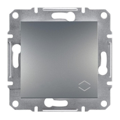 Выключатель проходной сталь Schneider Asfora EPH0400162