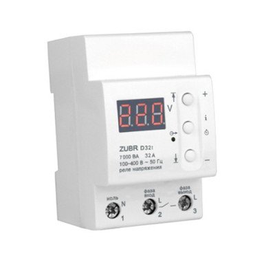 Защита от перенапряжения Zubr D32t