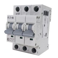 Автоматический выключатель трехполюсный HL 3P 6A Eaton