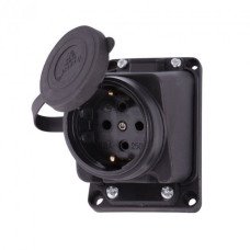 Розетка станковая (каучук) BP1-1402-2410 1*16 А