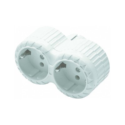 Двойная розетка 16A IP44 Papatya FAR F45
