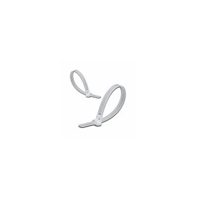 Кабельные стяжки белые 5х300 100шт Sokol