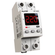 Реле напряжения Vp-40A M2R DigiTOP Реле напряжения Vp-40A M2R DigiTOP