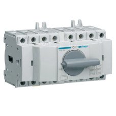 Переключатель модульный трехпозиционный I-0-II до 16мм2, 4п 40А Hager