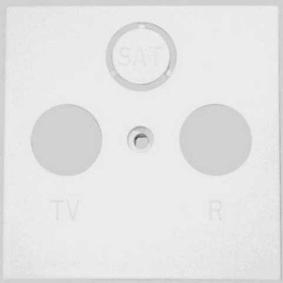 Панель TV+R+SAT Fiorena 22004202 белый