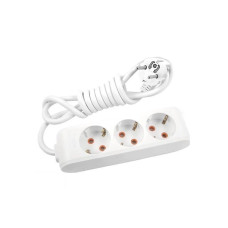 Удлинитель 5м три гнезда с заземлением  Viko MULTI-LET 90114305