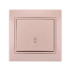 Выключатель проходной Lezard MIRA 701-0303-105 цвет кремовый