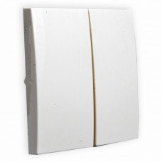 Клавиша двойная Fiorena 22009602 белый