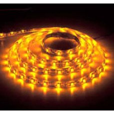 Светодиодная лента Feron LS603/ SANAN LED-RL 60SMD(3528)/m 4,8W/m 12V 5m*8*0.22mm жёлтый на белом