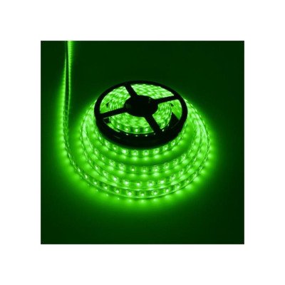 Светодиодная лента Feron LS603/LED-RL 60SMD (3528)/m 4.8W 12V 5мх8х0.22 зеленый на белом