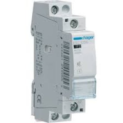Контактор  25A 230В 1 нв  1 мод бесшумний  Hager